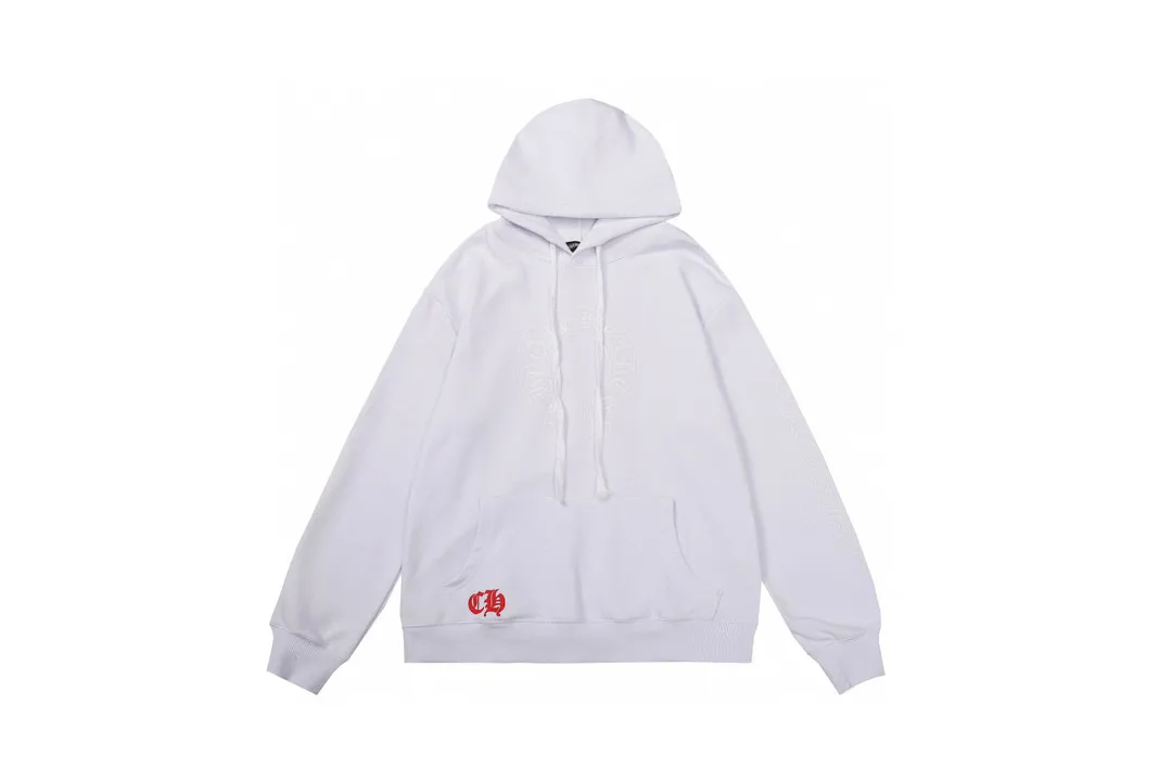 M14—P210 -Chrome Hearts/Chrome Hearts printed sweatshirt cardigan jacket -420 grams of high-density, high-quality wool, soft, delicate and skin-friendly, soft and silky to the touch, warm and skin-friendly -The hardware zipper accessories are all customized and full of details -Colour: black white -Size: S M L XL